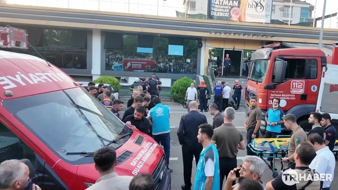 Batman’da Spor Salonunda Yangın: 2 ölü, 10 yaralı-Haber-Manset
