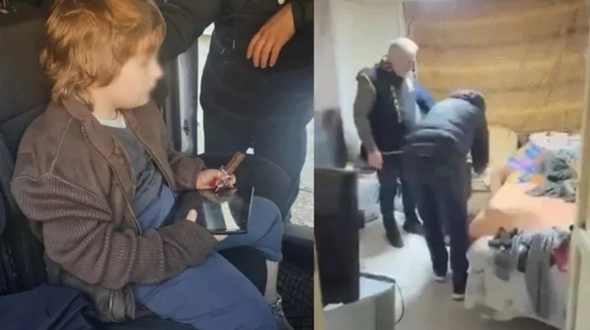 Bursa'da 7 yıldır annesinden saklanan çocuk polis baskını ile bulundu-Haber-Manset